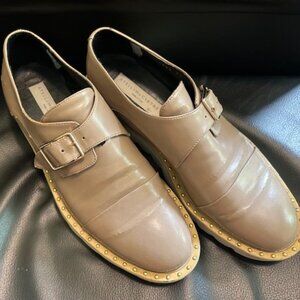 Authentic Stella McCartney "ODETTE"  Studded Vegan Leather Slip On Loafers